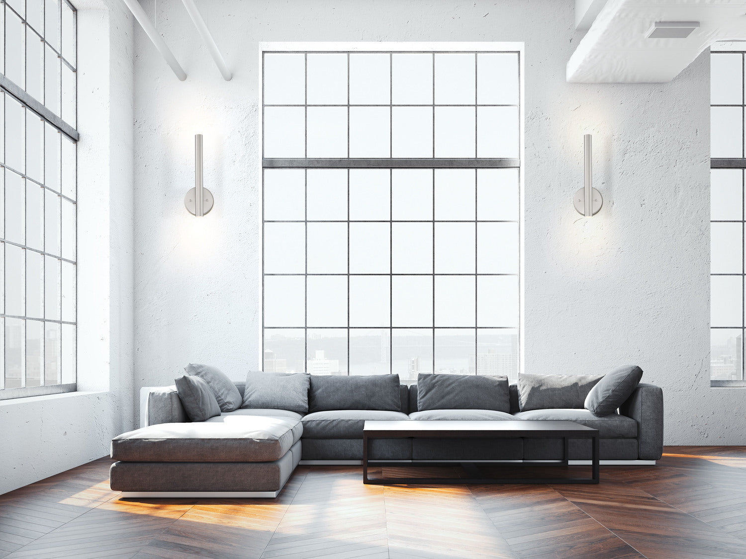 2 Light Wall Sconce