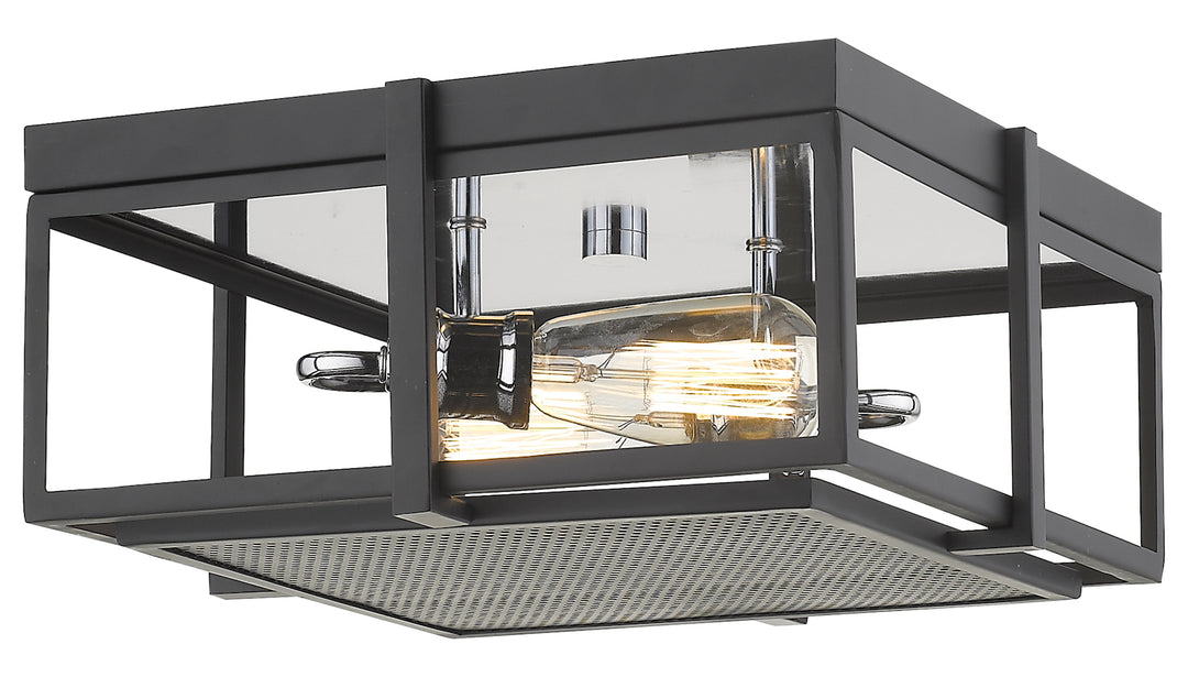 2 Light Flush Mount by Z-Lite