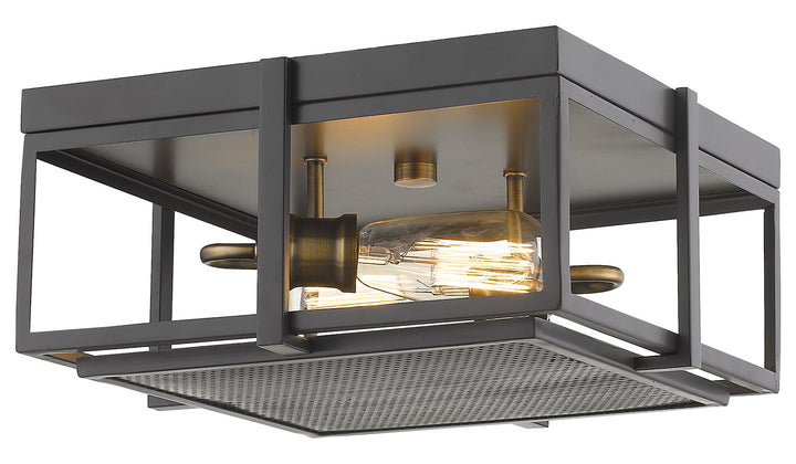 2 Light Flush Mount by Z-Lite