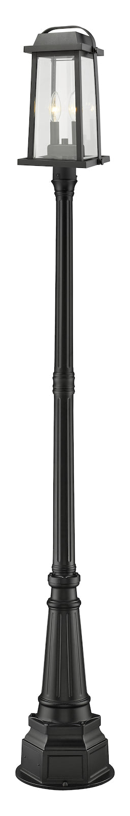 2 Light Outdoor Post Mounted Fixture by Z-Lite