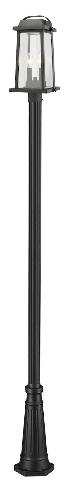 2 Light Outdoor Post Mounted Fixture by Z-Lite