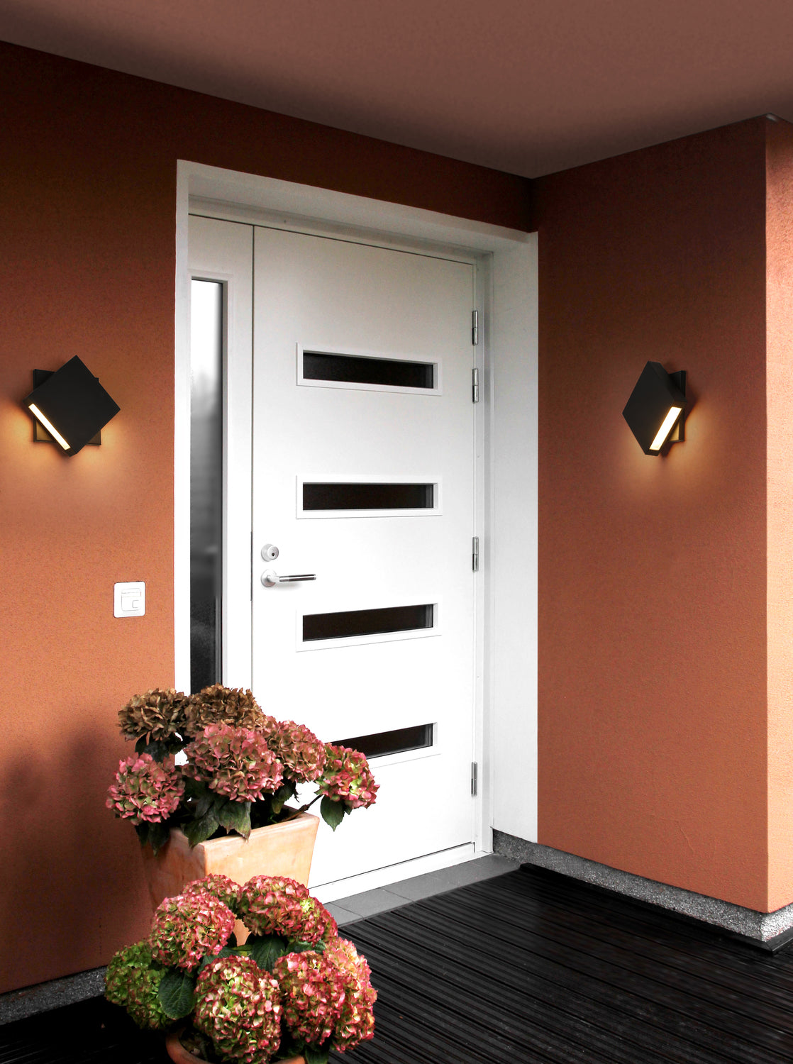 2 Light Outdoor Wall Sconce