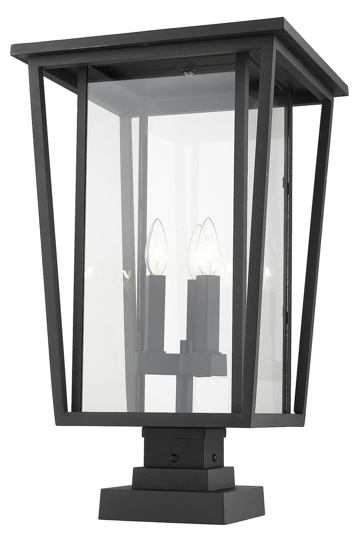 3 Light Outdoor Pier Mounted Fixture by Z-Lite