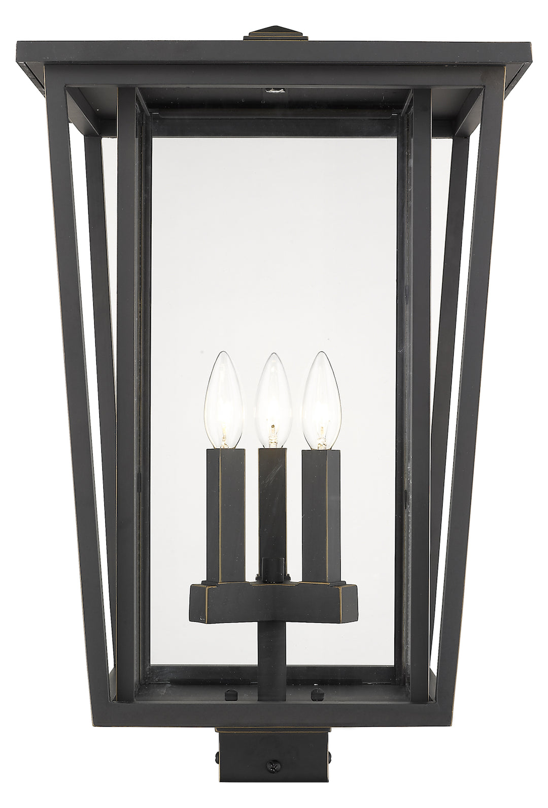 3 Light Outdoor Post Mount Fixture by Z-Lite