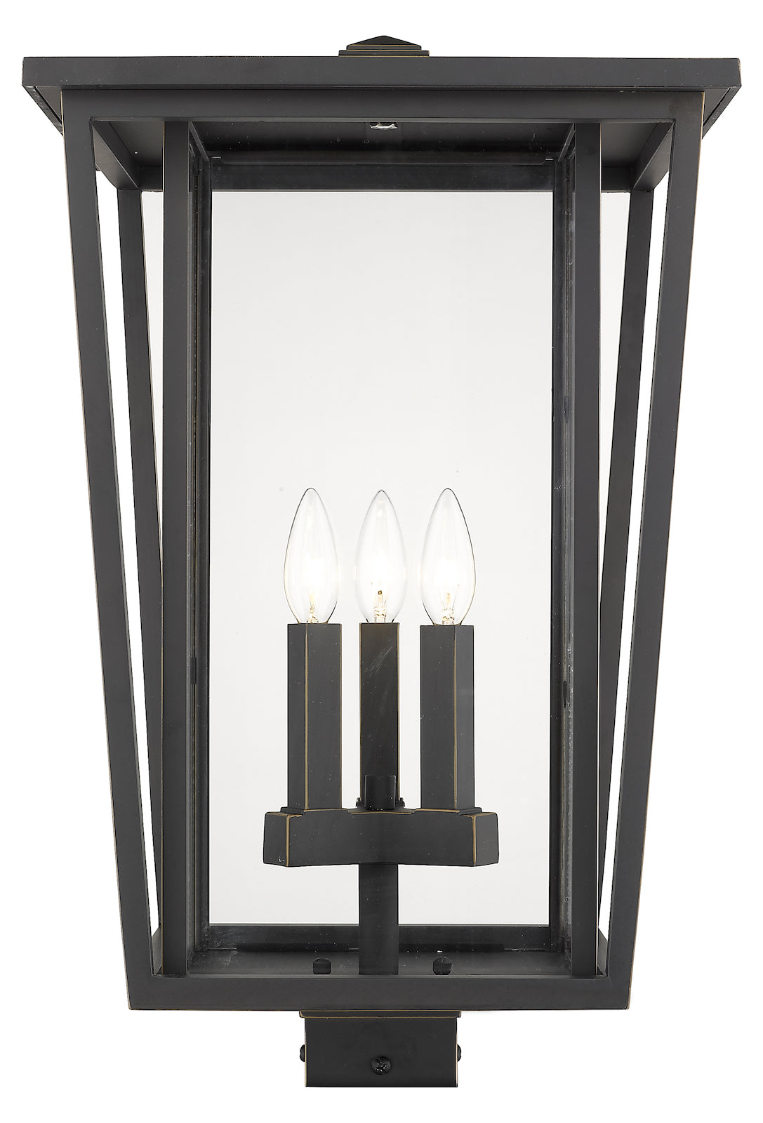 3 Light Outdoor Post Mount Fixture by Z-Lite