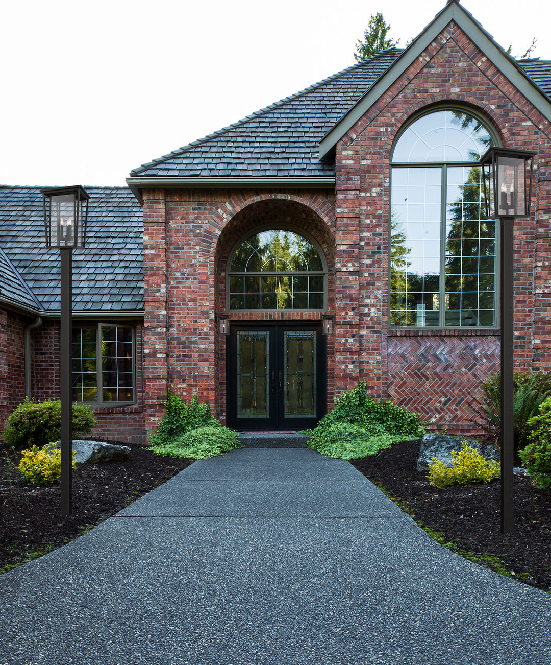 3 Light Outdoor Post Mounted Fixture