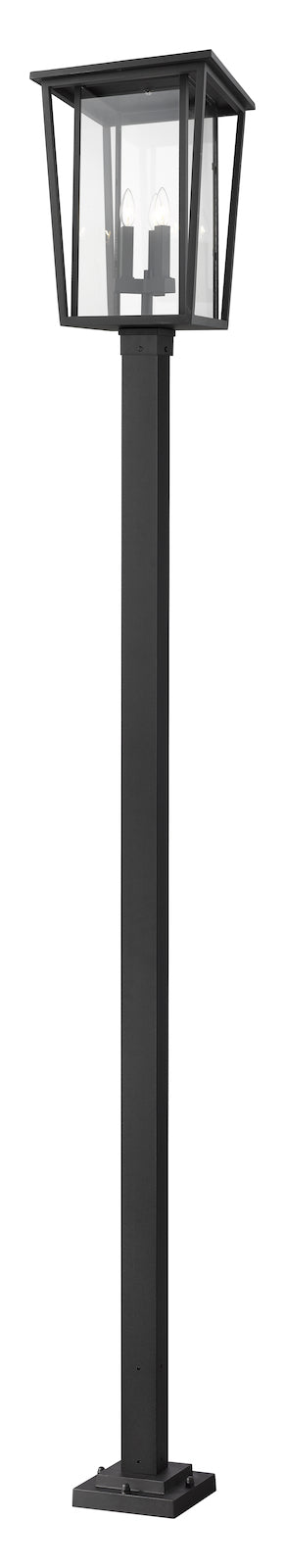 3 Light Outdoor Post Mounted Fixture by Z-Lite