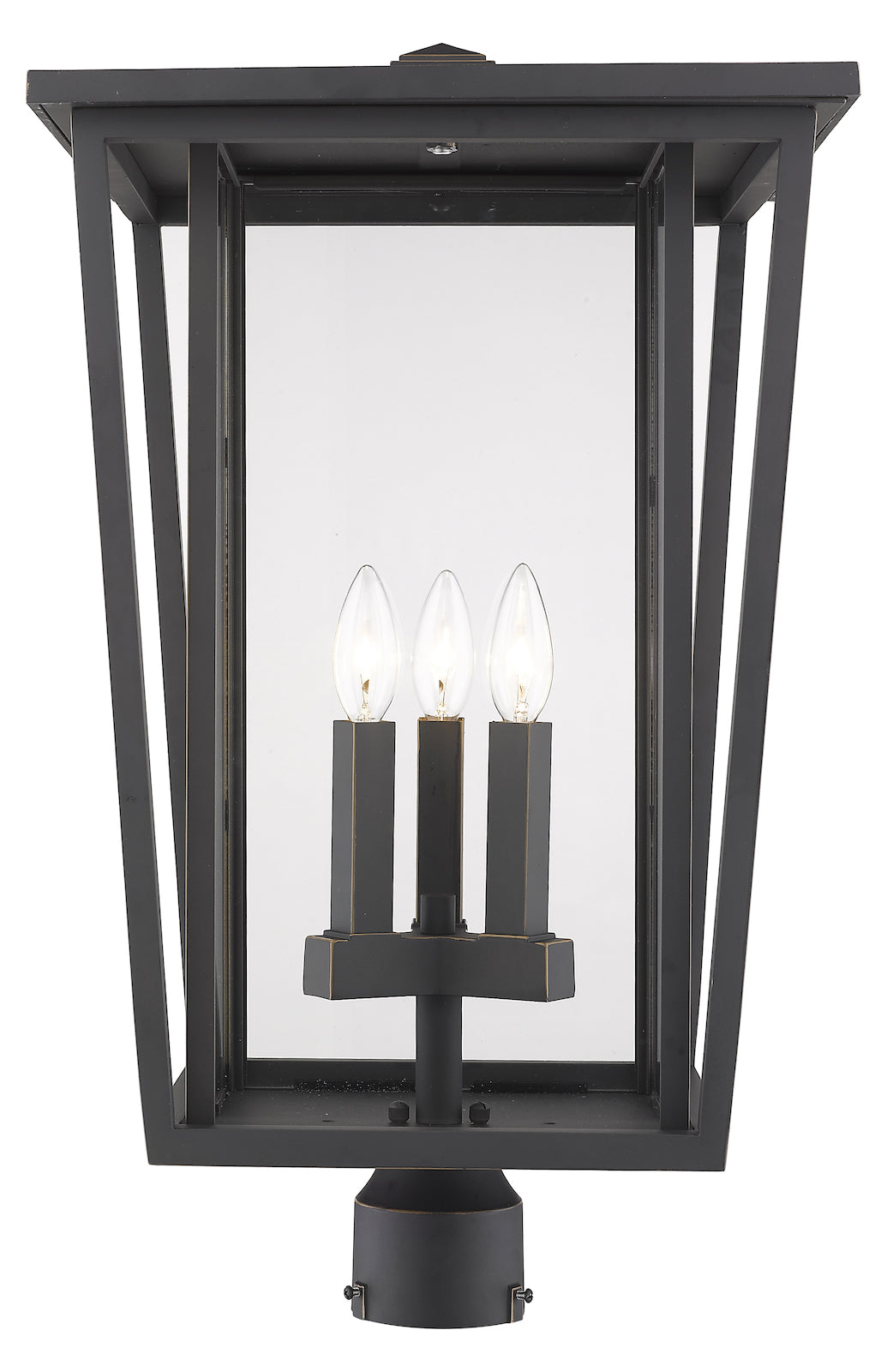 3 Light Outdoor Post Mount Fixture by Z-Lite