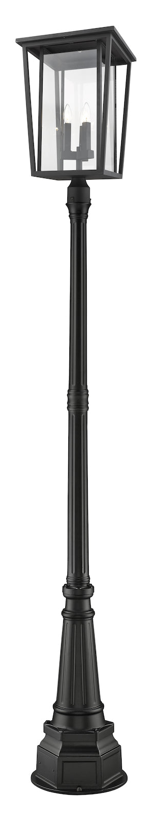 3 Light Outdoor Post Mounted Fixture by Z-Lite