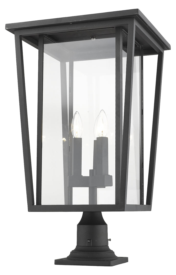 3 Light Outdoor Pier Mounted Fixture by Z-Lite