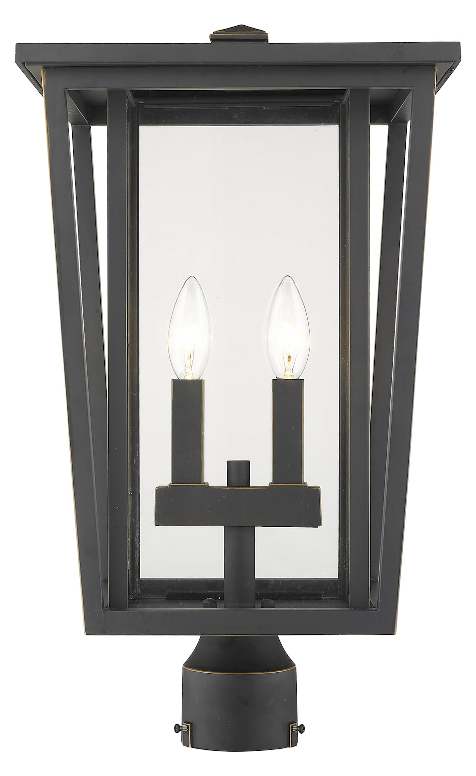 2 Light Outdoor Post Mount Fixture by Z-Lite
