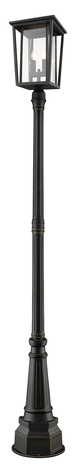 2 Light Outdoor Post Mounted Fixture by Z-Lite