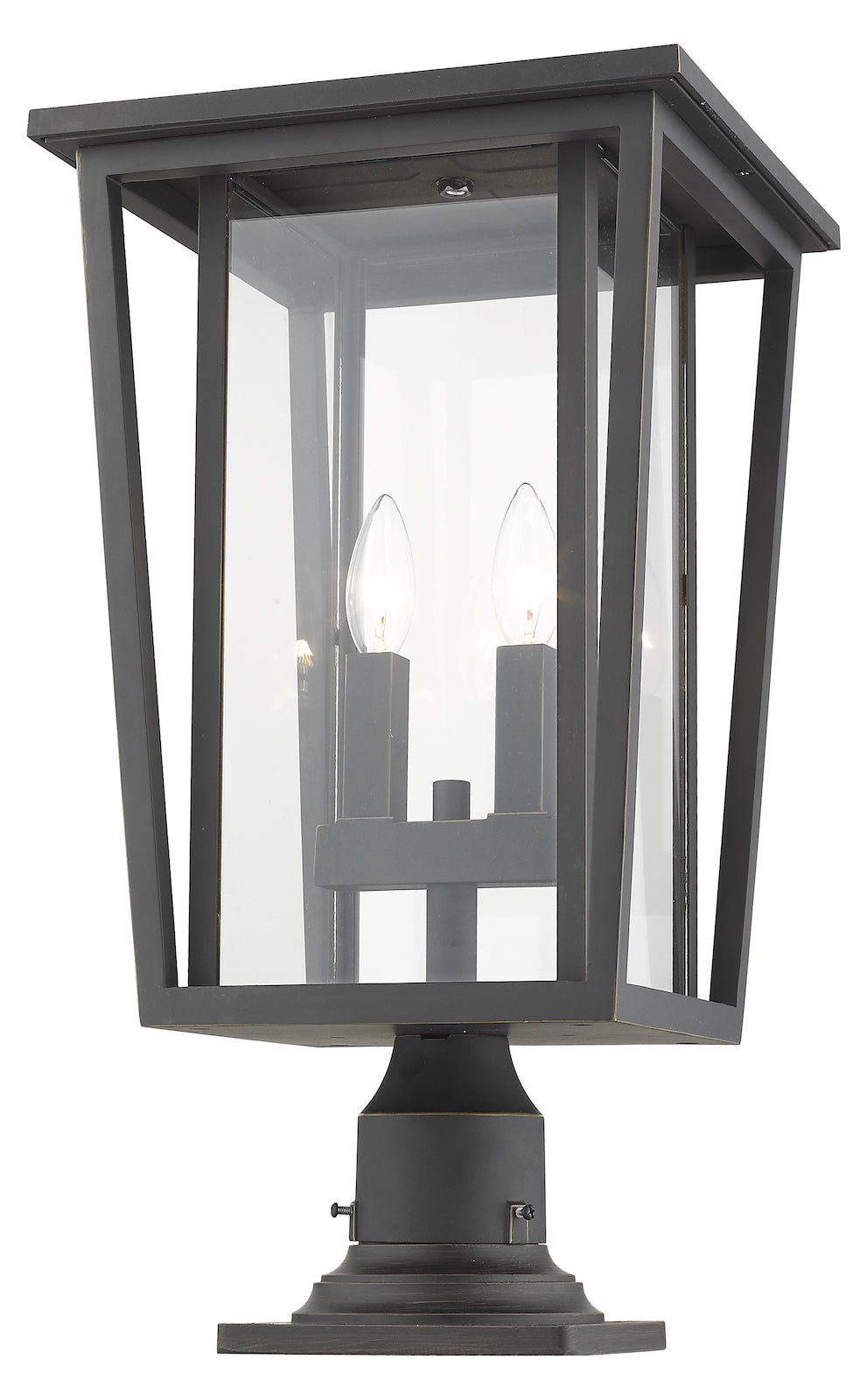 2 Light Outdoor Pier Mounted Fixture by Z-Lite