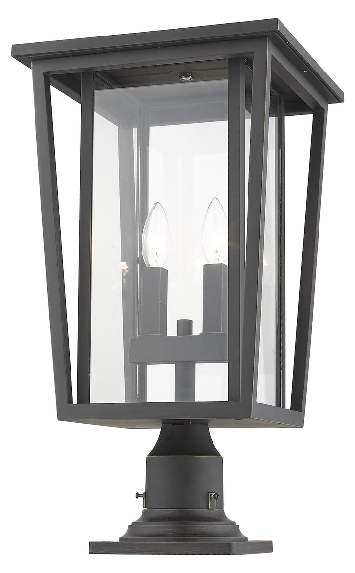 2 Light Outdoor Pier Mounted Fixture by Z-Lite