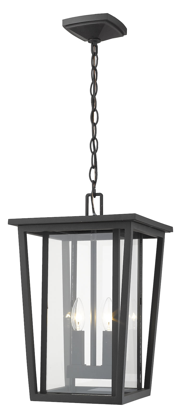 2 Light Outdoor Chain Mount Ceiling Fixture by Z-Lite