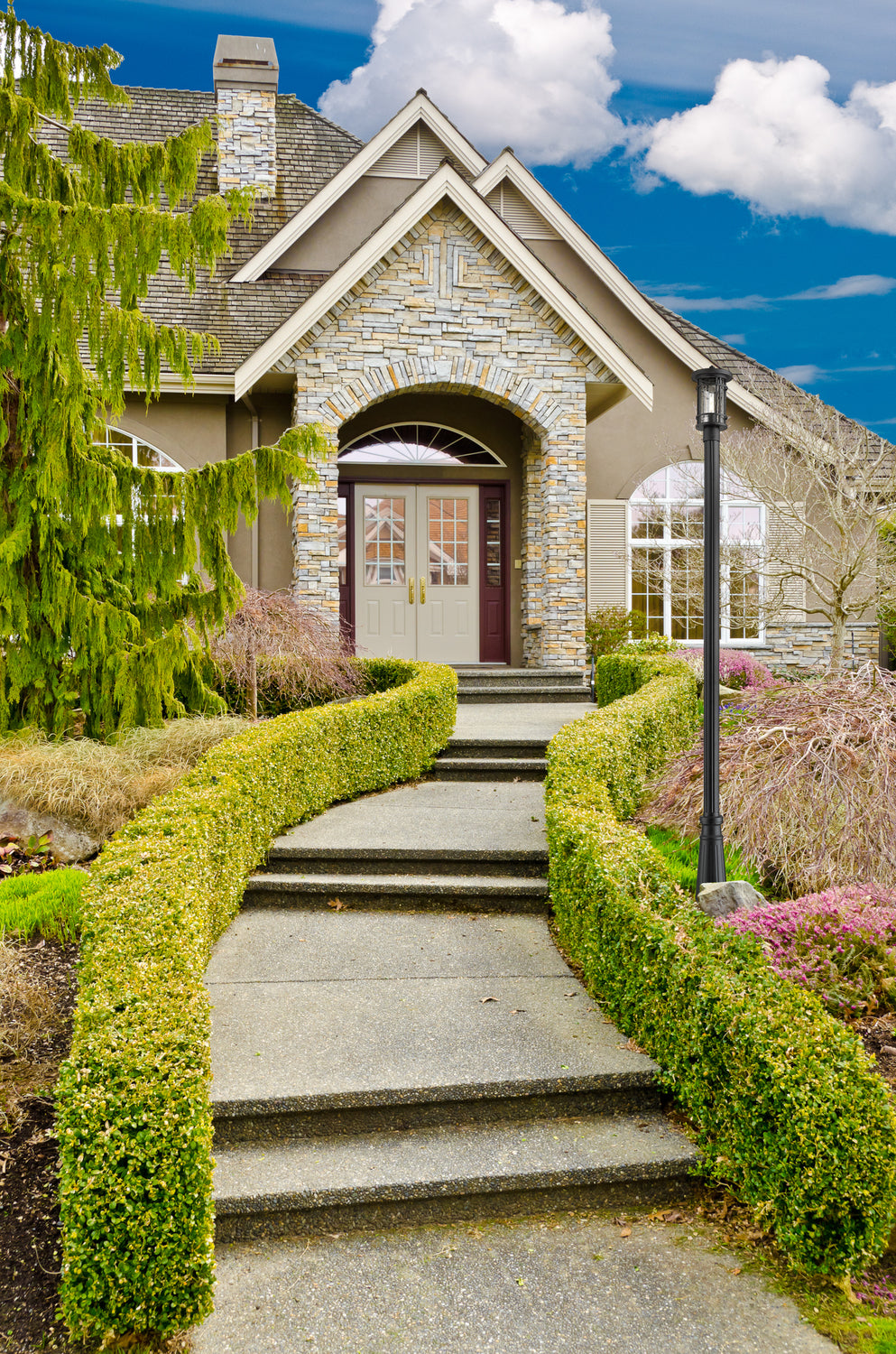 1 Light Outdoor Post Mounted Fixture