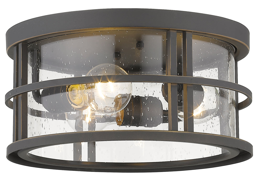 3 Light Outdoor Flush Ceiling Mount Fixture by Z-Lite