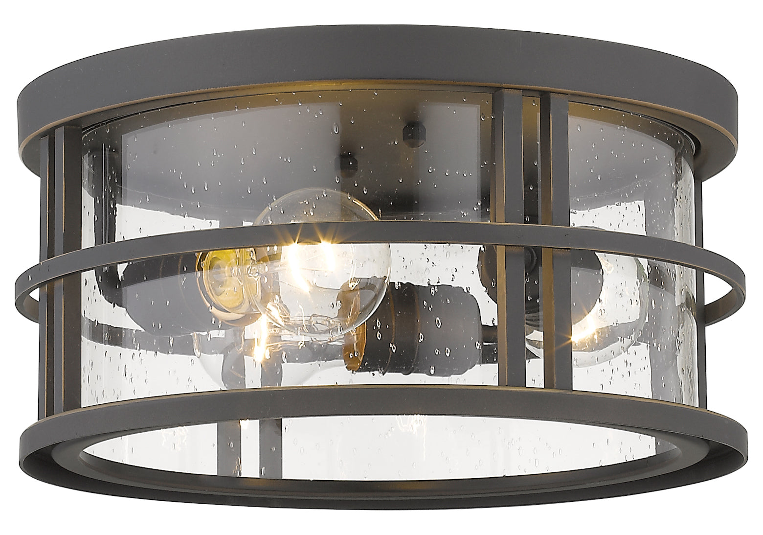 3 Light Outdoor Flush Ceiling Mount Fixture by Z-Lite