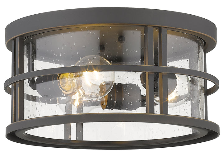3 Light Outdoor Flush Ceiling Mount Fixture by Z-Lite