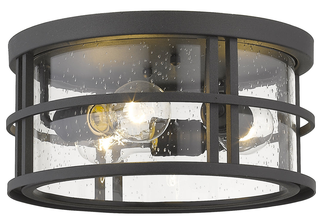 3 Light Outdoor Flush Ceiling Mount Fixture by Z-Lite