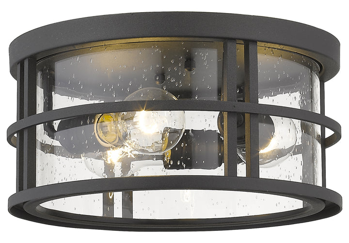 3 Light Outdoor Flush Ceiling Mount Fixture by Z-Lite