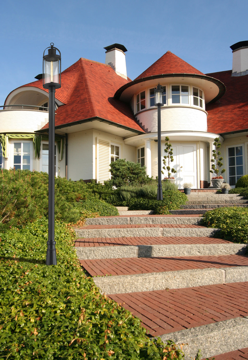 1 Light Outdoor Post Mounted Fixture