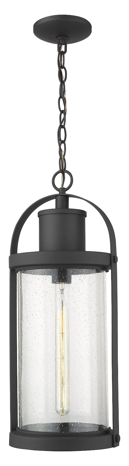 1 Light Outdoor Chain Mount Ceiling Fixture by Z-Lite
