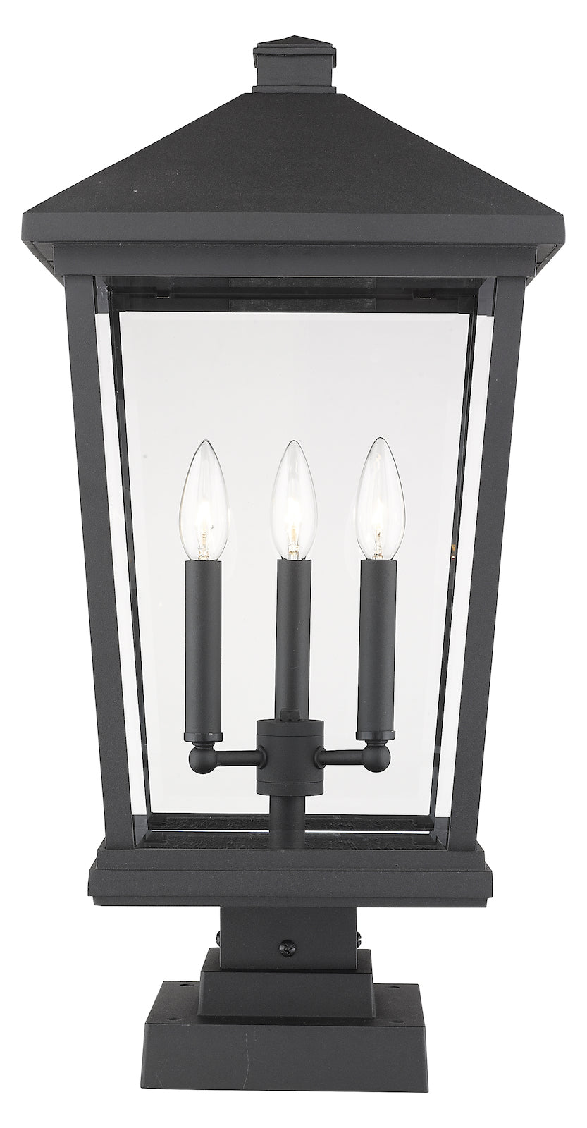 3 Light Outdoor Pier Mounted Fixture by Z-Lite