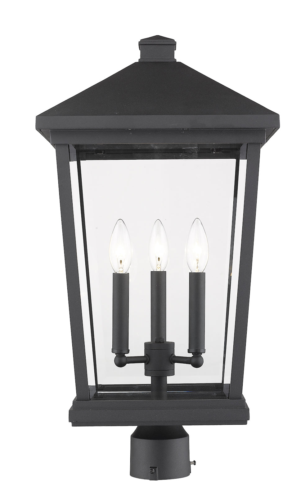 3 Light Outdoor Post Mount Fixture by Z-Lite