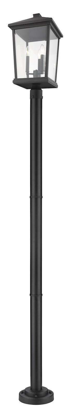 3 Light Outdoor Post Mounted Fixture by Z-Lite