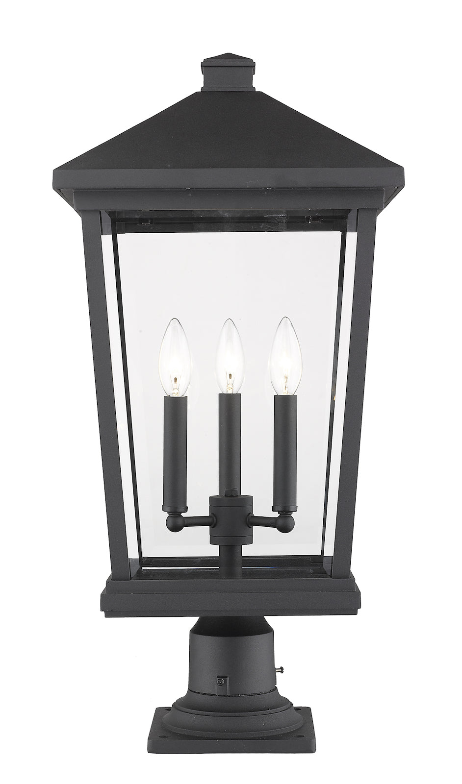 3 Light Outdoor Pier Mounted Fixture by Z-Lite