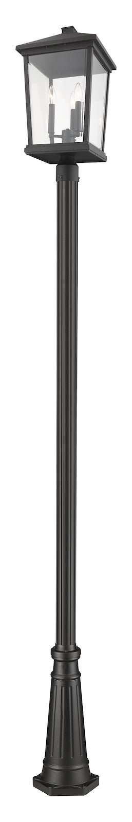 3 Light Outdoor Post Mounted Fixture by Z-Lite