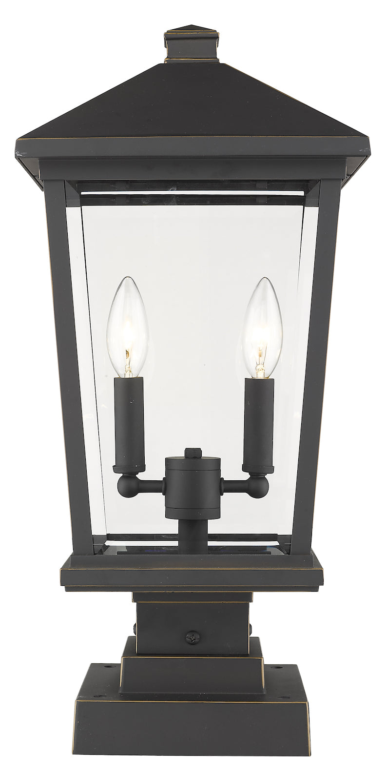 2 Light Outdoor Pier Mounted Fixture by Z-Lite