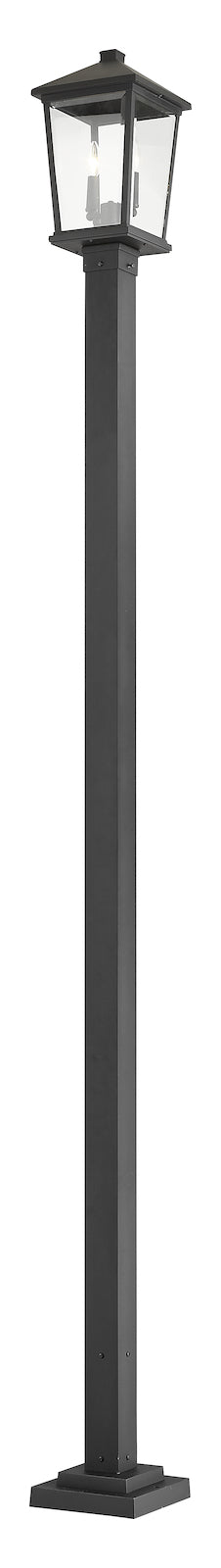 2 Light Outdoor Post Mounted Fixture by Z-Lite