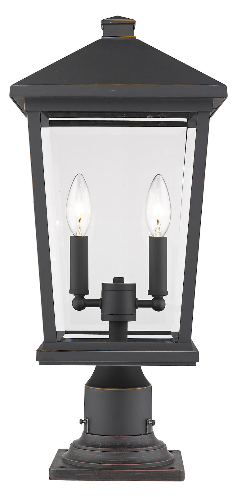 2 Light Outdoor Pier Mounted Fixture by Z-Lite