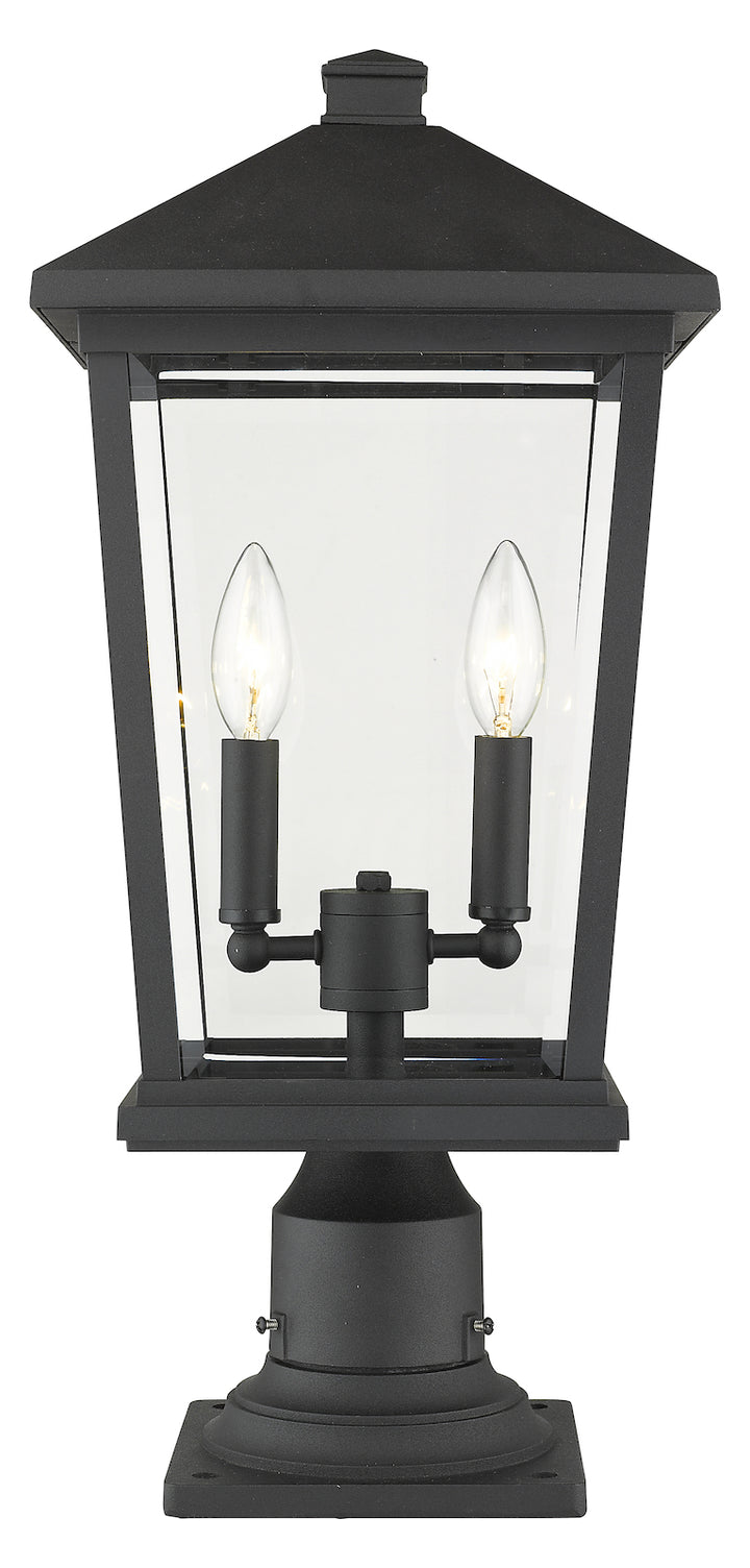 2 Light Outdoor Pier Mounted Fixture by Z-Lite