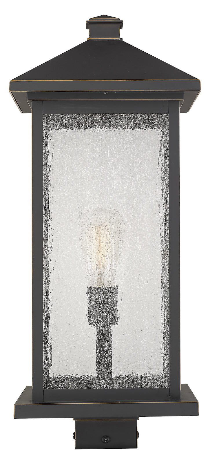 1 Light Outdoor Post Mount Fixture by Z-Lite