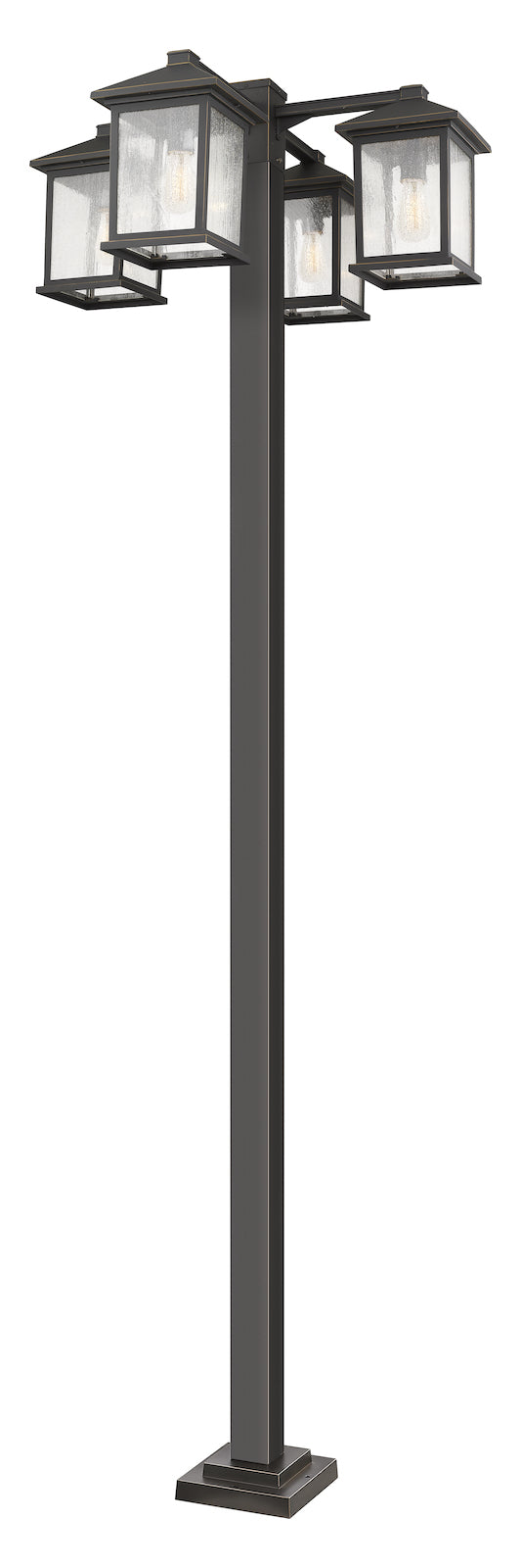 4 Light Outdoor Post Mounted Fixture by Z-Lite