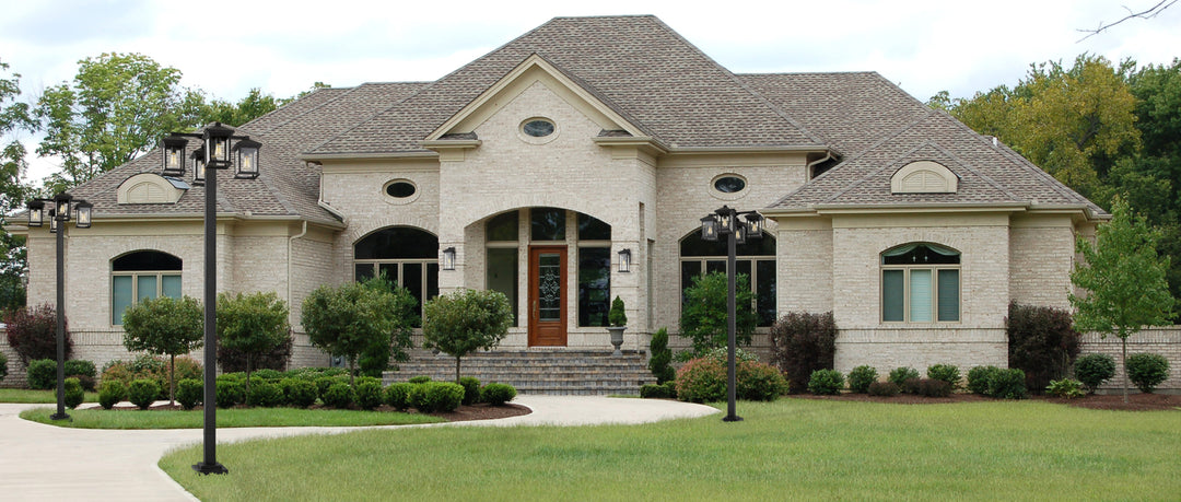 4 Light Outdoor Post Mounted Fixture