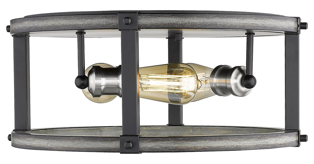 3 Light Flush Mount by Z-Lite