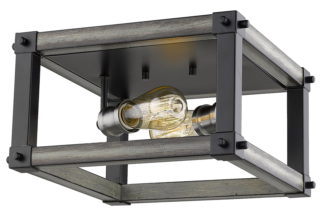 2 Light Flush Mount by Z-Lite