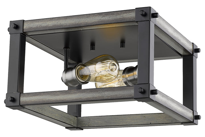 2 Light Flush Mount by Z-Lite