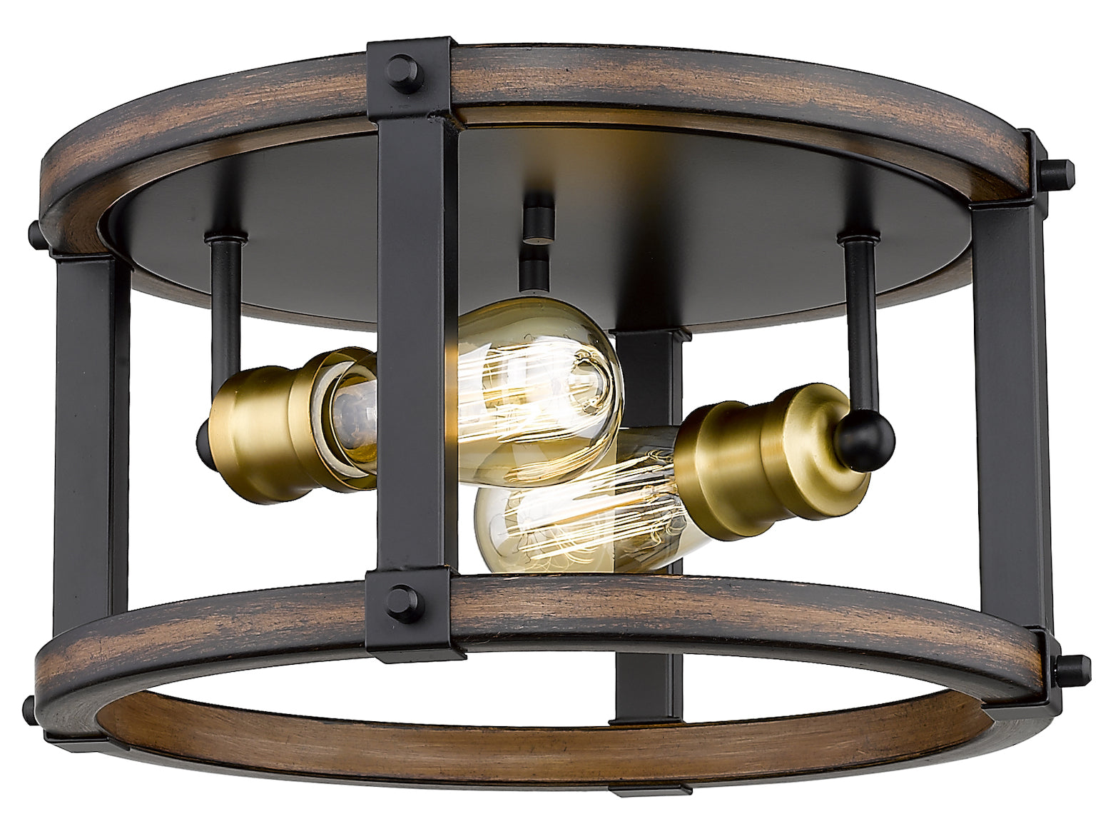 2 Light Flush Mount by Z-Lite