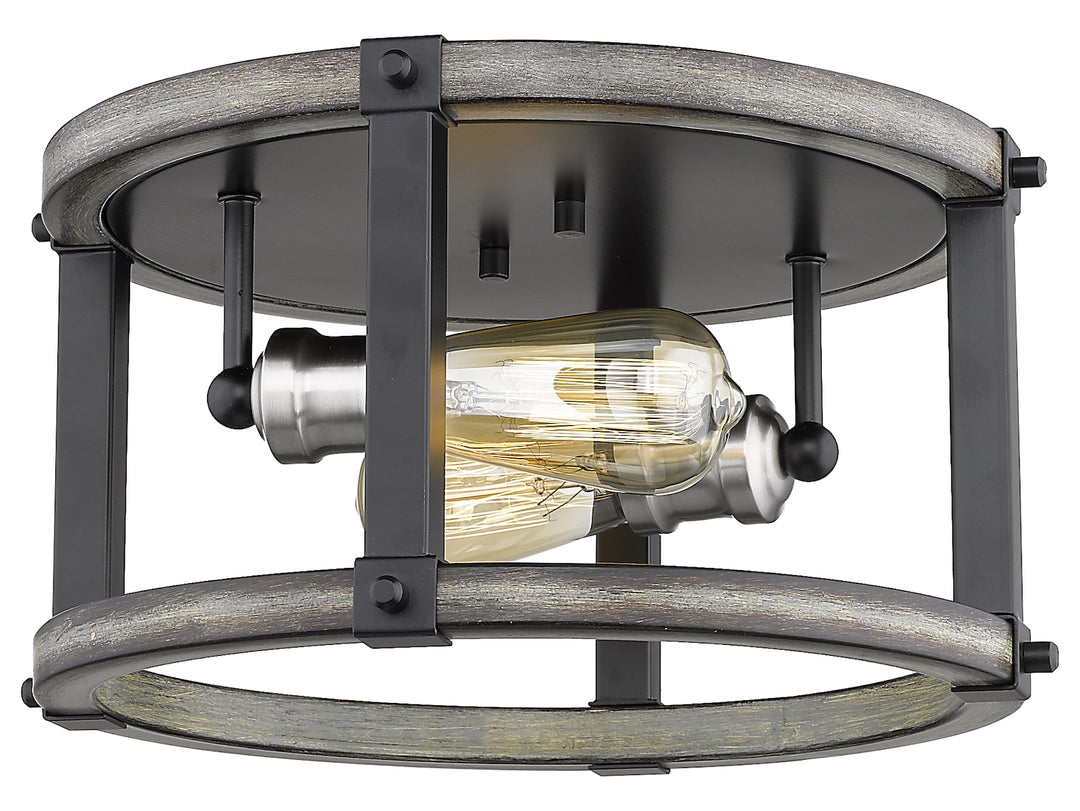 2 Light Flush Mount by Z-Lite