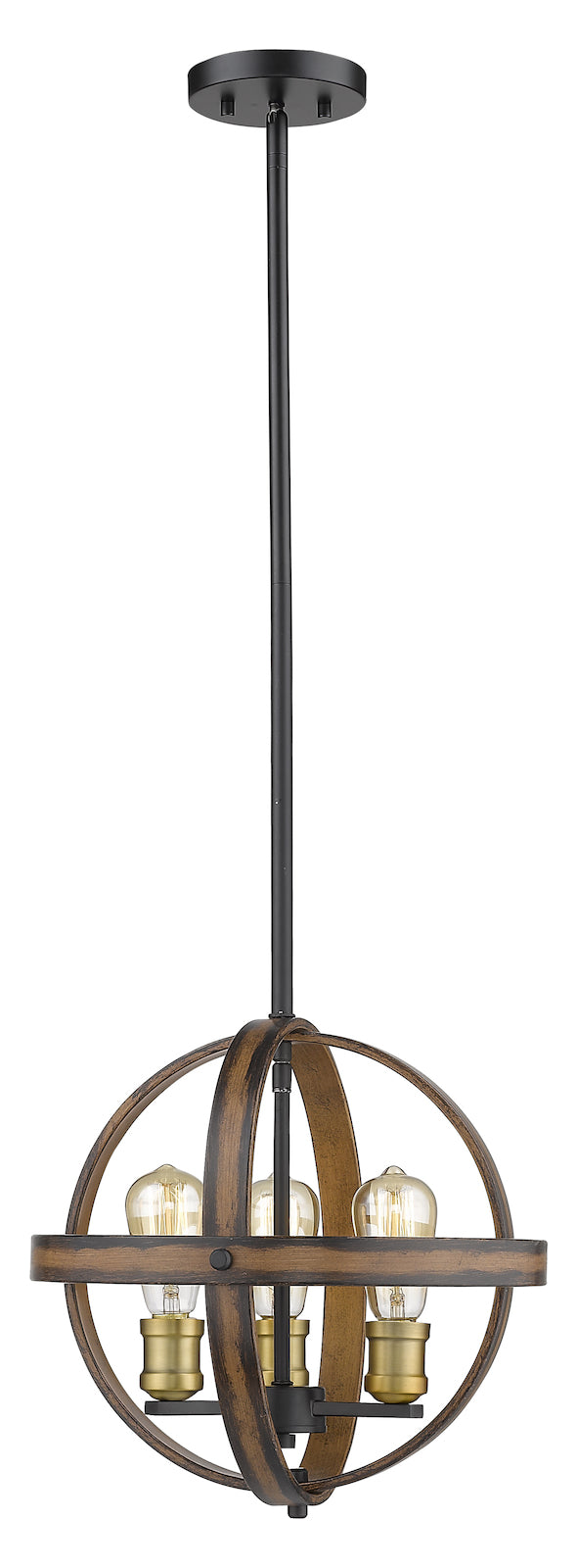 3 Light Pendant by Z-Lite