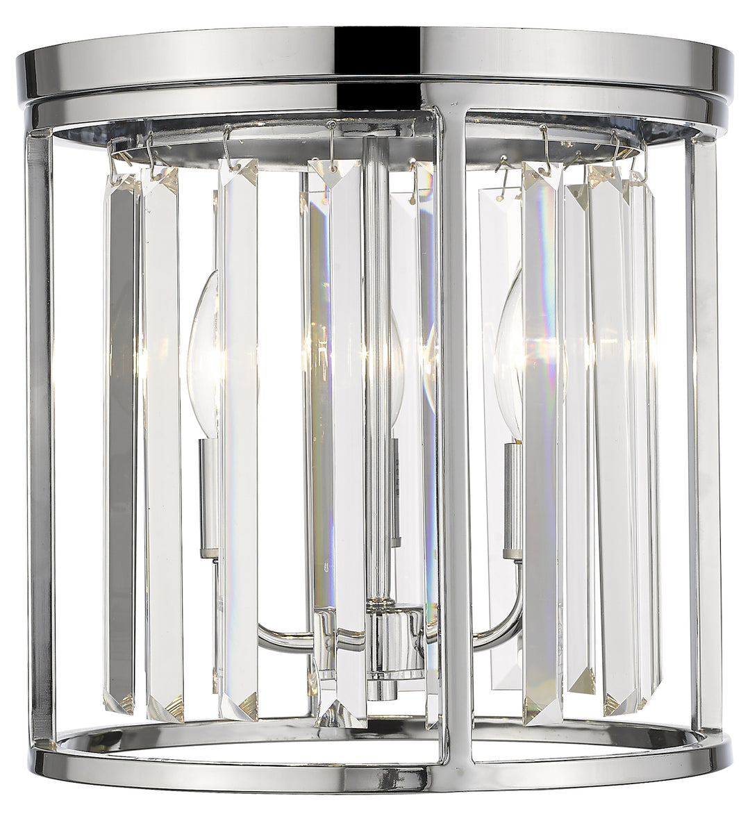 3 Light Flush Mount by Z-Lite