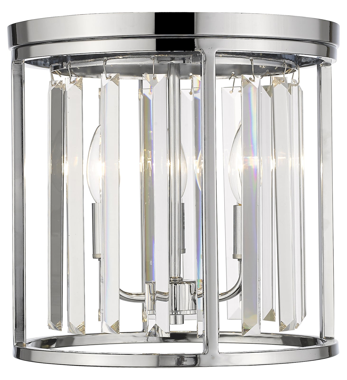 3 Light Flush Mount by Z-Lite
