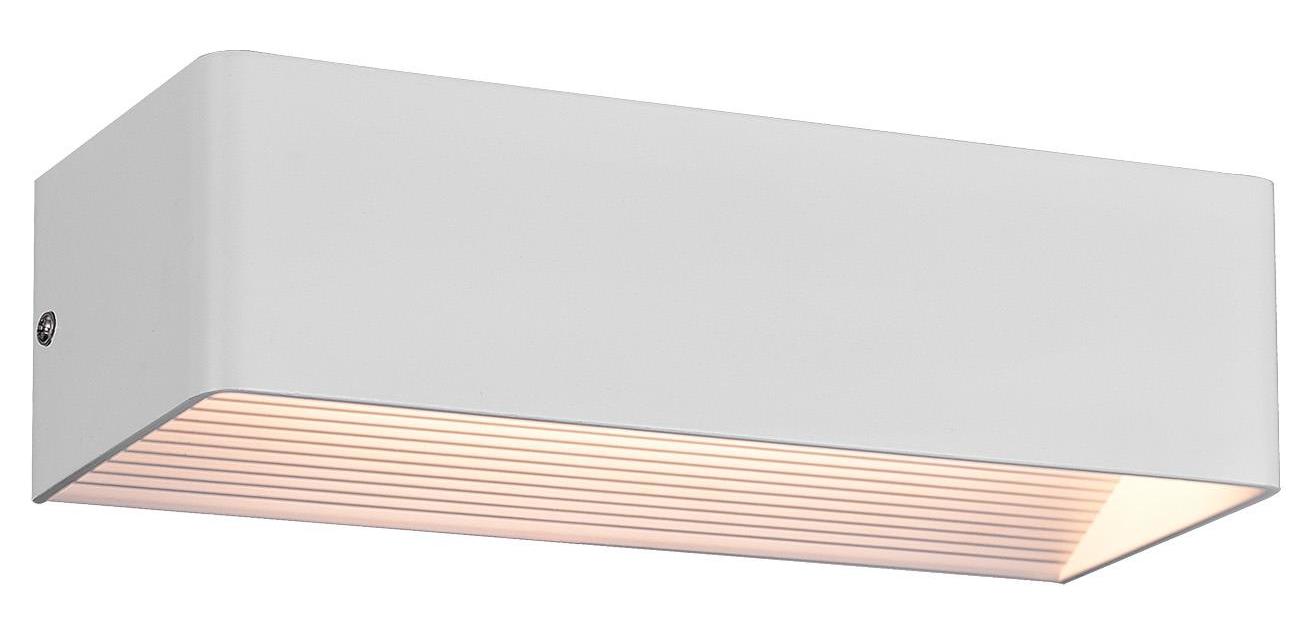 Led Wall Sconce With White Finish by CWI Lighting