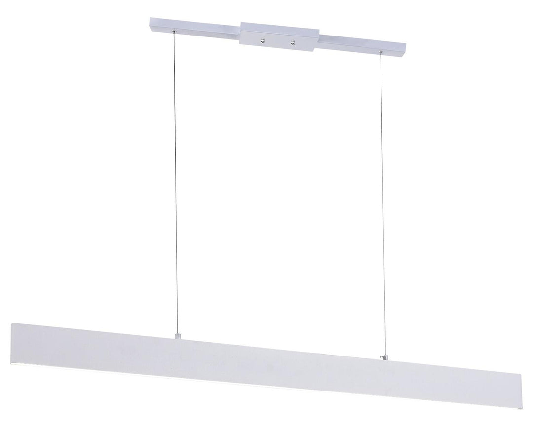 Led Chandelier With Satin White Finish by CWI Lighting