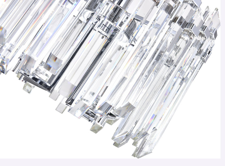 4 Light Chandelier With Chrome Finish